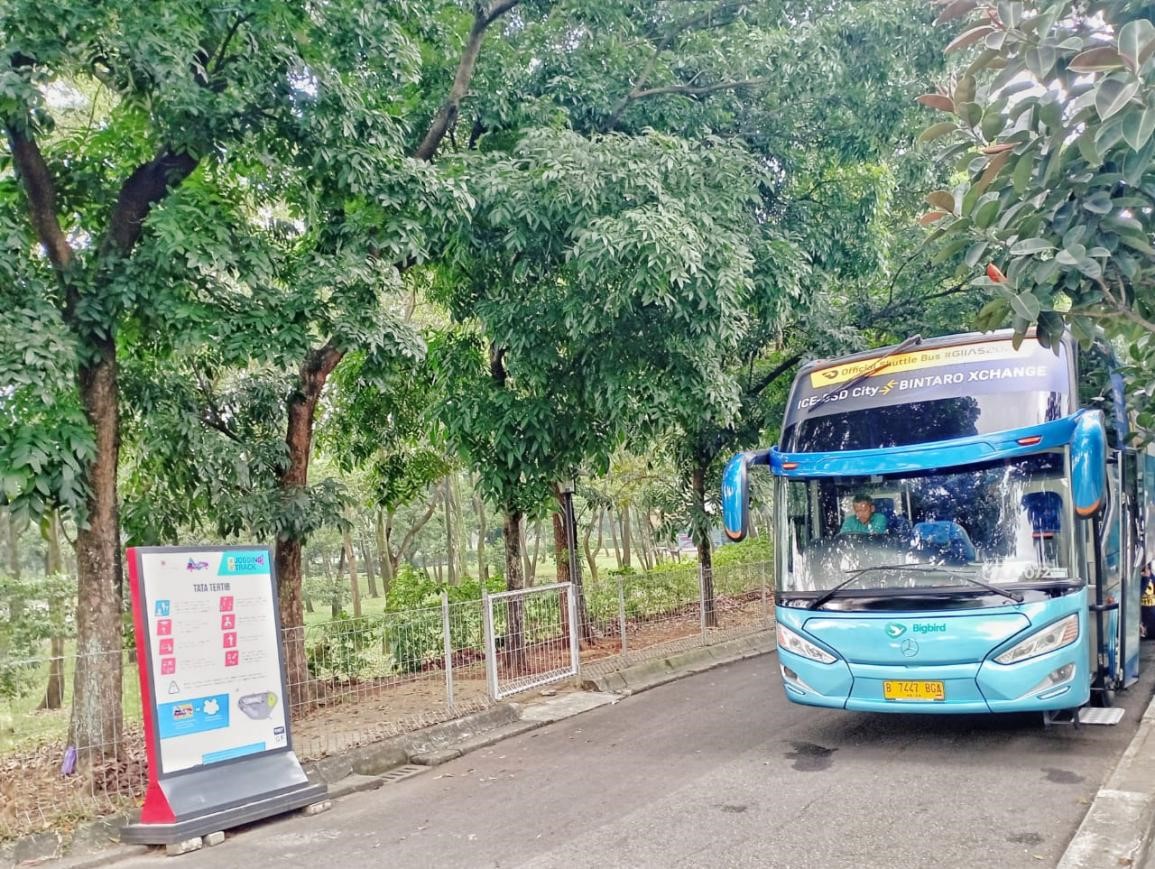 Gambar News @ Berkunjung Ke GIIAS 2022 Pakai Shuttle Bus Gratis di Halte BXC